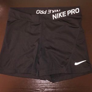 Black Nike spandex